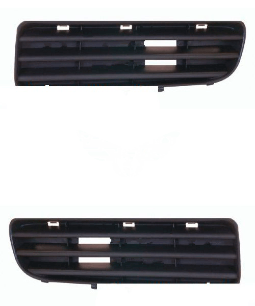 Решітка в бампер Skoda Octavia Tour 2000-2009 (Чорна крім Turbo)