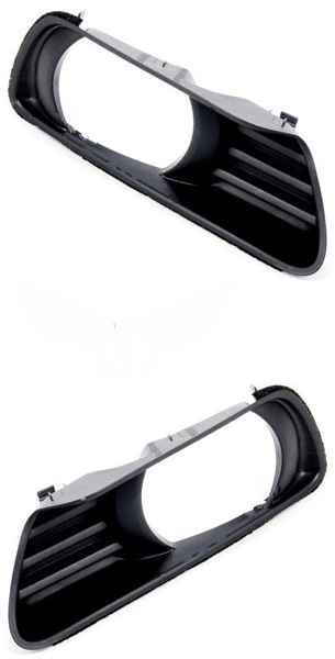 Решетка в бампер Toyota Camry XV40 2006-2010 (Под противотуманные фары)