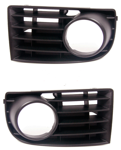 Решетка в бампер  VW Golf V 2004-2009 (Под противотуманные фары) Кроме GTI Хэтчбек