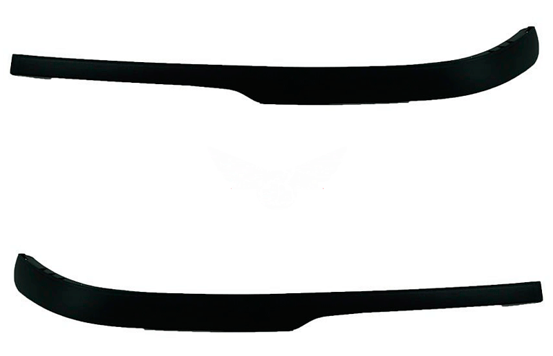 Спойлер бампера Opel Astra G 1998-2009