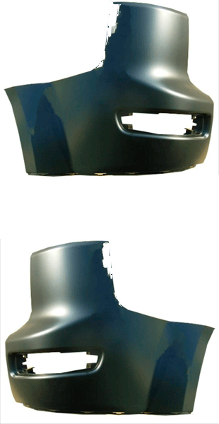 Косинець бампера Mitsubishi Outlander XL ll 2007-2009