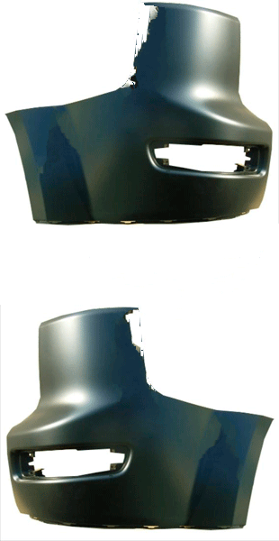Косинець бампера Mitsubishi Outlander XL ll 2007-2009