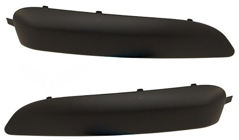 Молдинг бампера Peugeot 308 2007-2011 (Чорний)