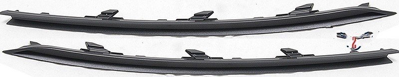 Накладка переднього бампера VW Passat B8 2015+