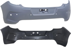 Бампер задній Citroen C4 2010-2018