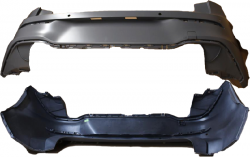 Бампер Задній VW Golf 8  2020-2024