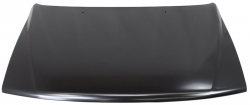 Капот Mitsubishi Padgero Sport 2000-2008 (Без отворів під турбіну, з отворами під форсунки)