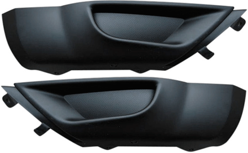 Накладка бампера Mitsubishi Outlander 2007-2009 (Нижня)