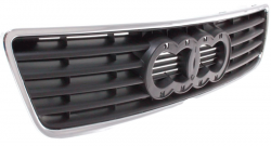Решітка Audi A6 C4 1994-1998 (С хромованою накладкою відкрита)