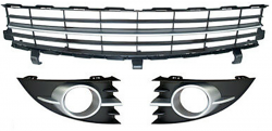 Решітка в бампер Renault Scenic 2006-2009