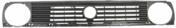 Решітка VW Golf II 1987-1991 (2 отвори чорна)