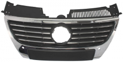 Решетка VW Passat B6 2005-2010 (Хромированная с отверстием под парткроник)