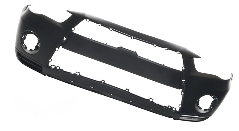 Бампер Mitsubishi Outlander XL ll 2010-2012 (Під протитуманні фари)