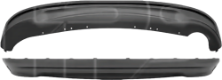 Спойлер заднего бампера Ford Fusion 2017-2019 (Тип Fusion)
