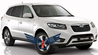 Капот крила Hyundai Santa Fe